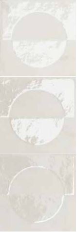 Manufatti Cerchi patterned wall tiles close up