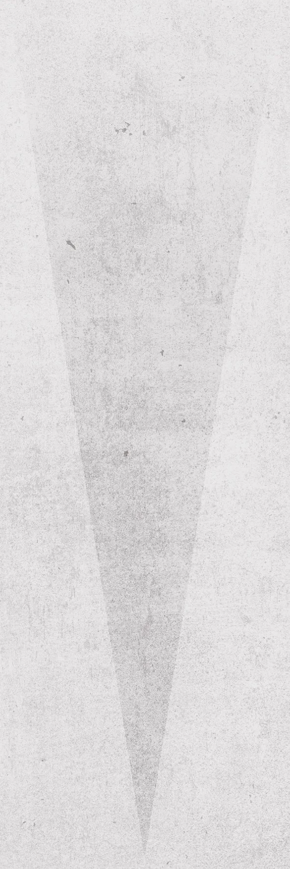 Pyramid Pearl tile - elongated triangle shape in grey mottled colours - 25 different faces