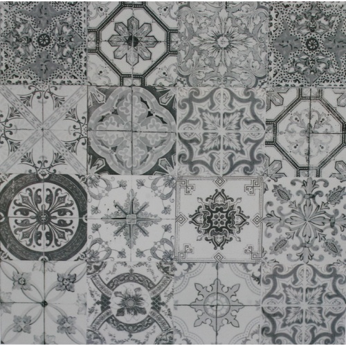 Nikea Sephia Moroccan Grey Traditional Range Glossy Finish