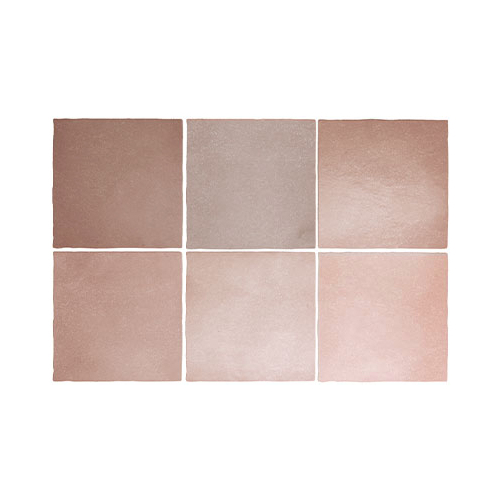 Magma Coral Pink Matt 132x132mm