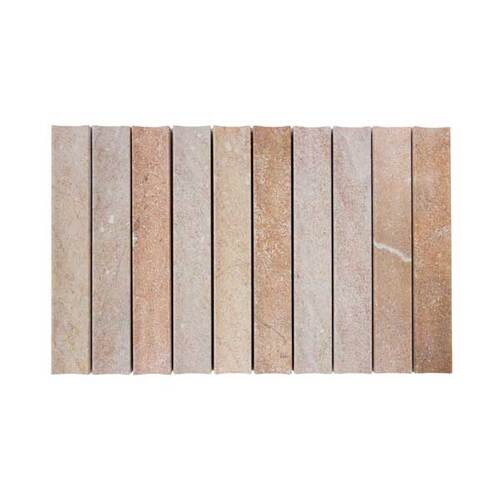 Apollo Concave Terra Honed Marble 30x200x12mm