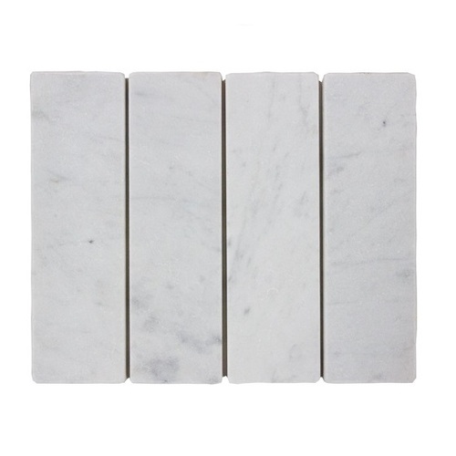 Apollo Carrara Tumbled Marble 60x200mm