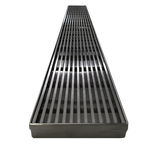 1000mm Channel Strip Drain - Centered Waste