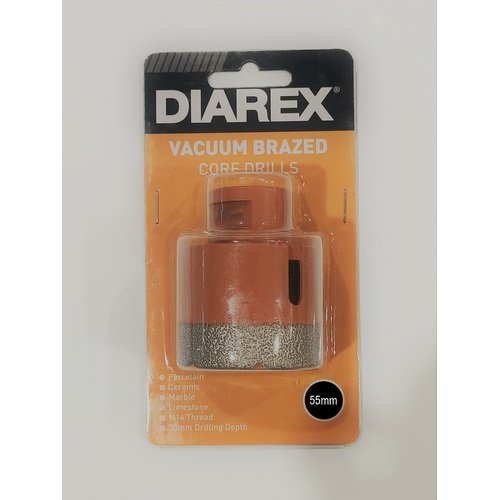 Vacuum Brazed Core Drills 55mm