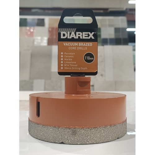 Vacuum Brazed Core Drills 110mm