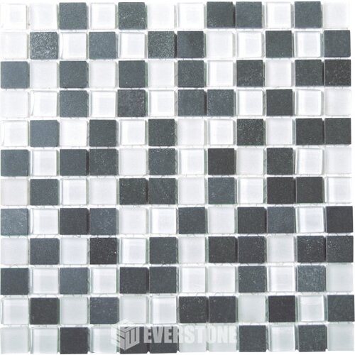 EE0479 - Basalto/Glass Mix Mosaic 25x25mm
