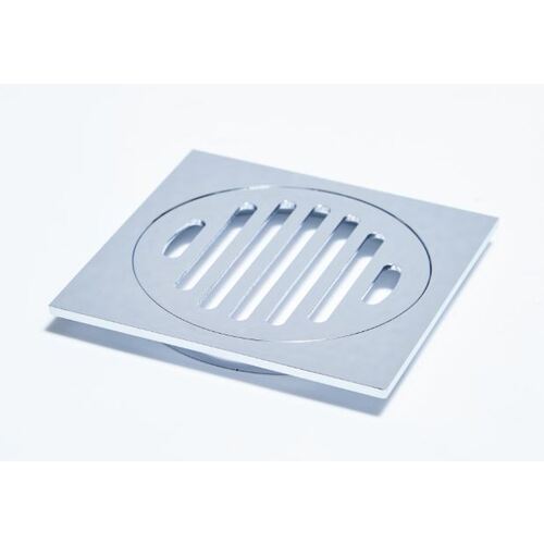 Super Low Profile, Chrome Plated Drain: 110x110x11mm 
