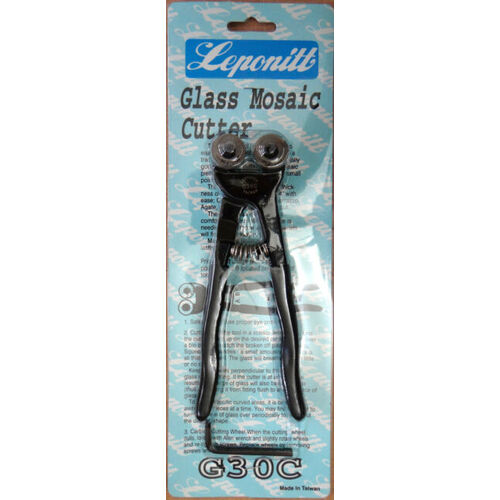 Leponitt Twin-Wheel Glass Mosaic Cutter
