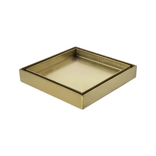 Brass Gold Tile Insert Drain