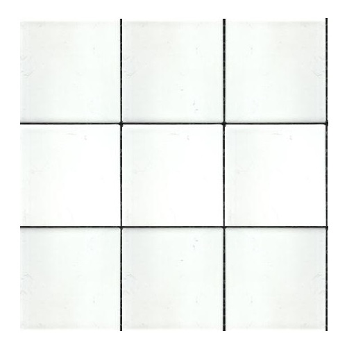 Porcelain Mosaic 98x98mm - White Matte