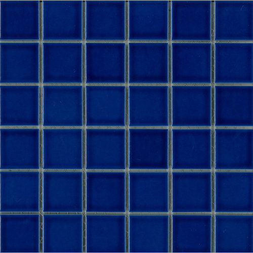 Porcelain Mosaic 47x47mm - Ultramarine Gloss
