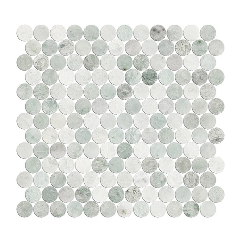 Ming Green Honed Artemis Pennyround 23mm Ø