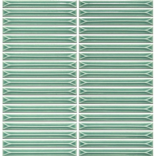 NS1744 Ukibori Mint Gloss Stick Mosaic