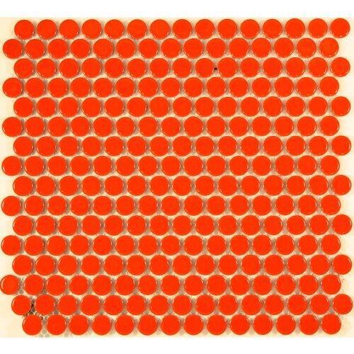 Penny Round Orange Gloss