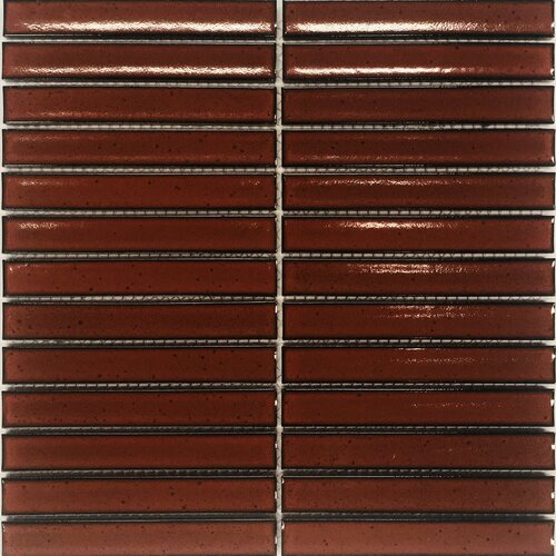 Porcelain Mosaics Terracotta Speckled Gloss