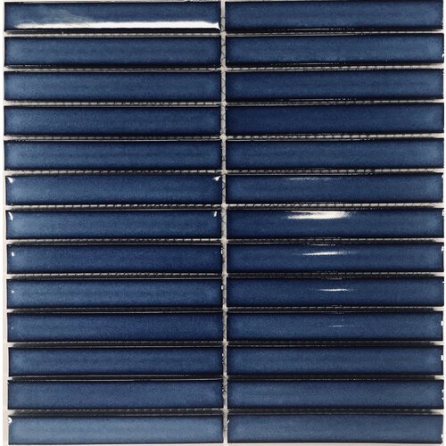 Porcelain Mosaics Cobalt Blue Gloss