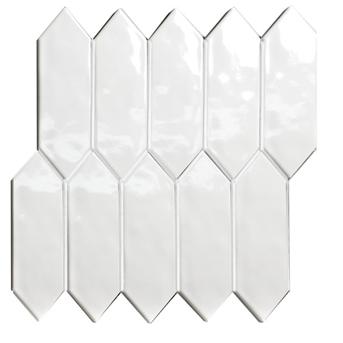 Arrow Shape Sheeted - White Gloss