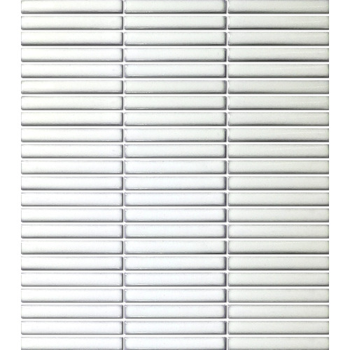 Kit-Kat Mosaic Antique White Gloss 12x92mm