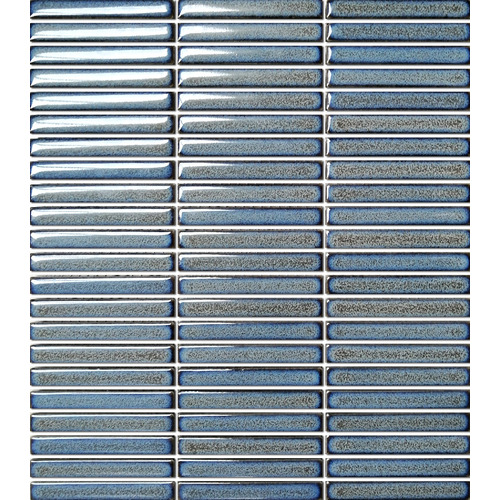 Kit-Kat Mosaic Antique Grey Gloss 12x92mm