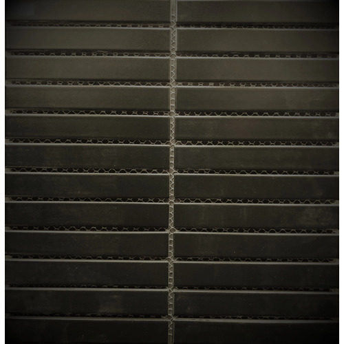 Kit Kat Mosaics Black Matte 20x145mm