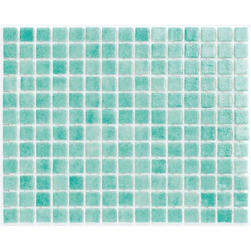 Fog Verde Caribbean green glass mosaic 