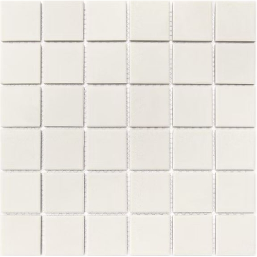 Unglazed Mosaic Bianco 48x48mm